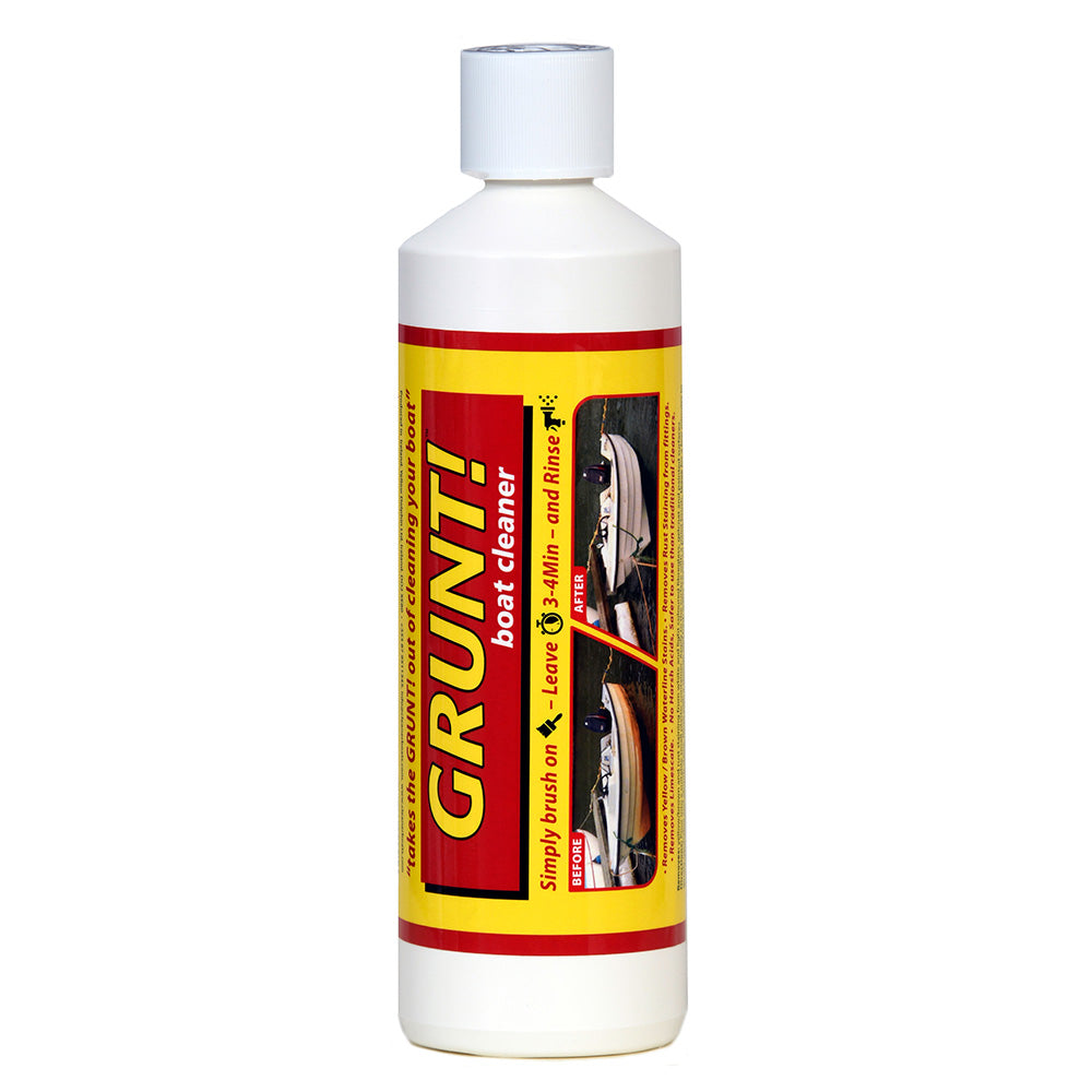 GRUNT! 16oz Boat Cleaner- Removes Waterline Rust Stains!