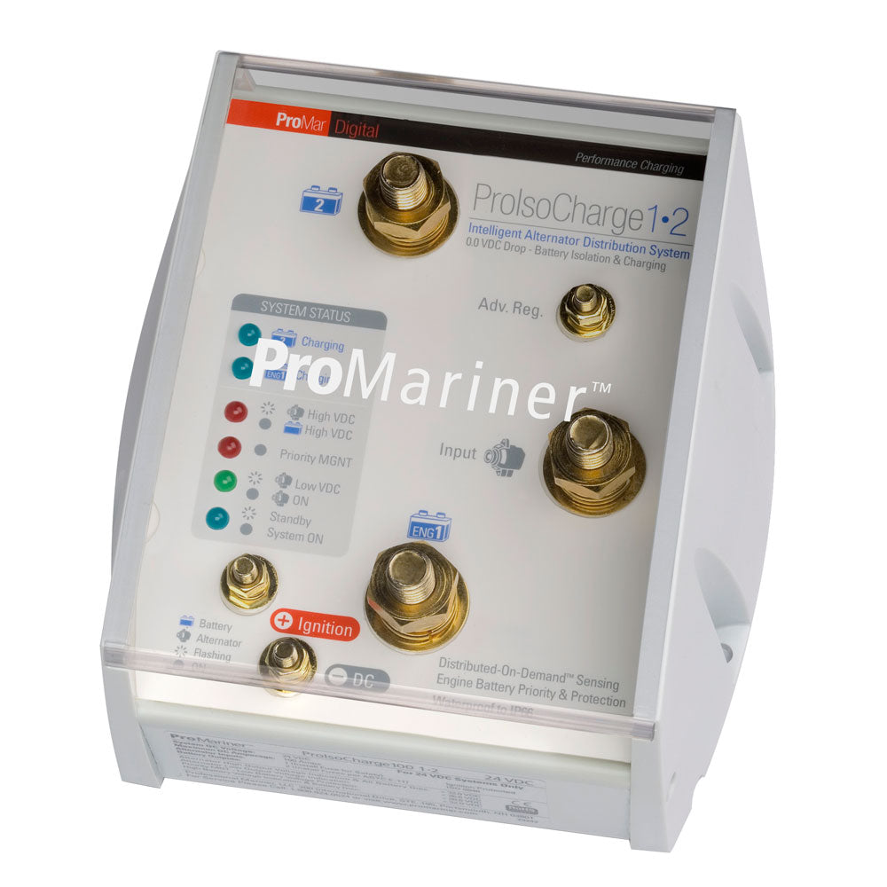 ProMariner ProIsoCharge Battery Isolator (180Amp 1-Alt 2-Bat-12V)