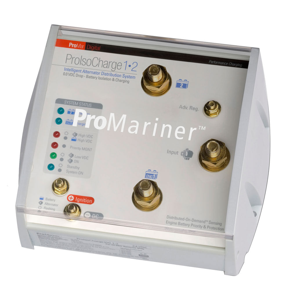 ProMariner ProIsoCharge Battery Isolator (250Amp 1-Alt 2-Bat-12V)