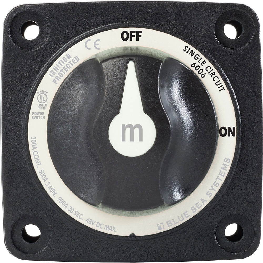 Blue Sea 6006200 Battery Switch Mini ON/OFF (Black)