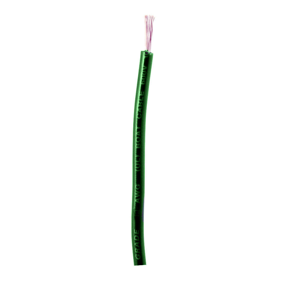 Ancor Green 6 AWG Battery Cable -Sold By The Foot