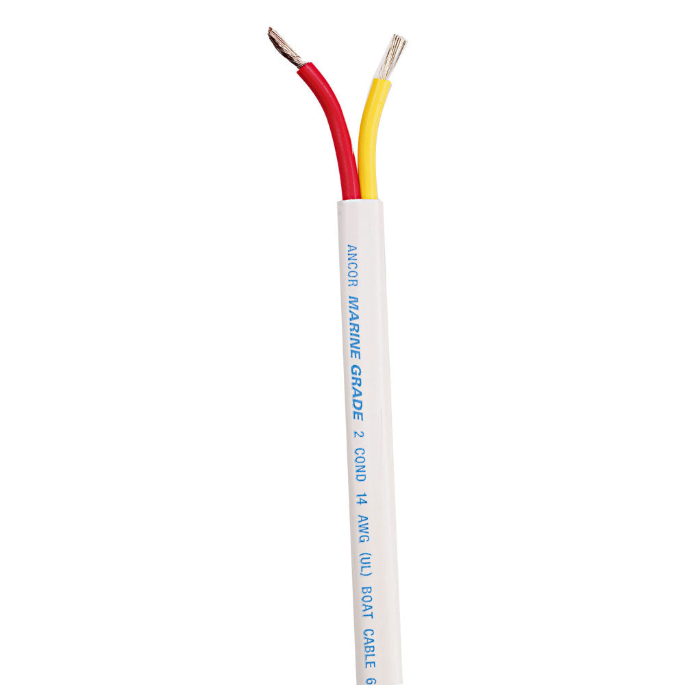 Ancor Safety Duplex Cable -16/2 -2x1mm -Red/Yellow -Sold By The Foot