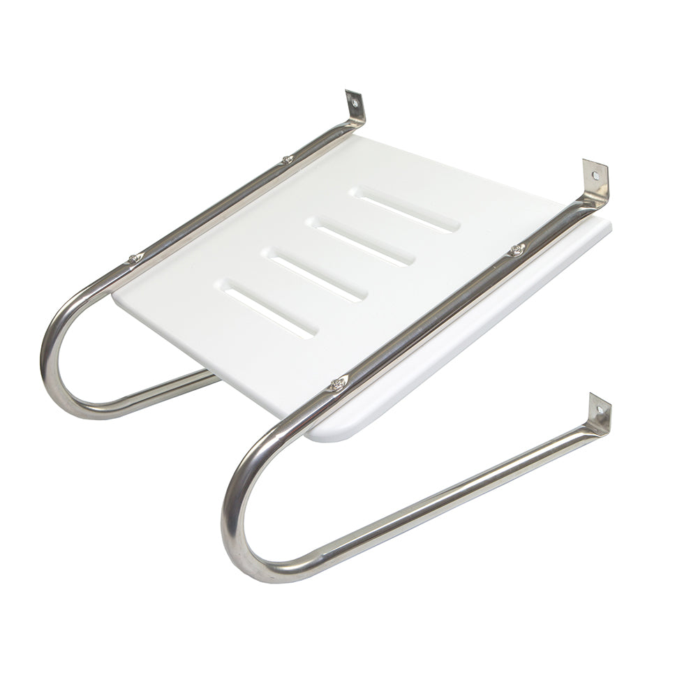 Whitecap White Poly Swim Platform (Outboard)