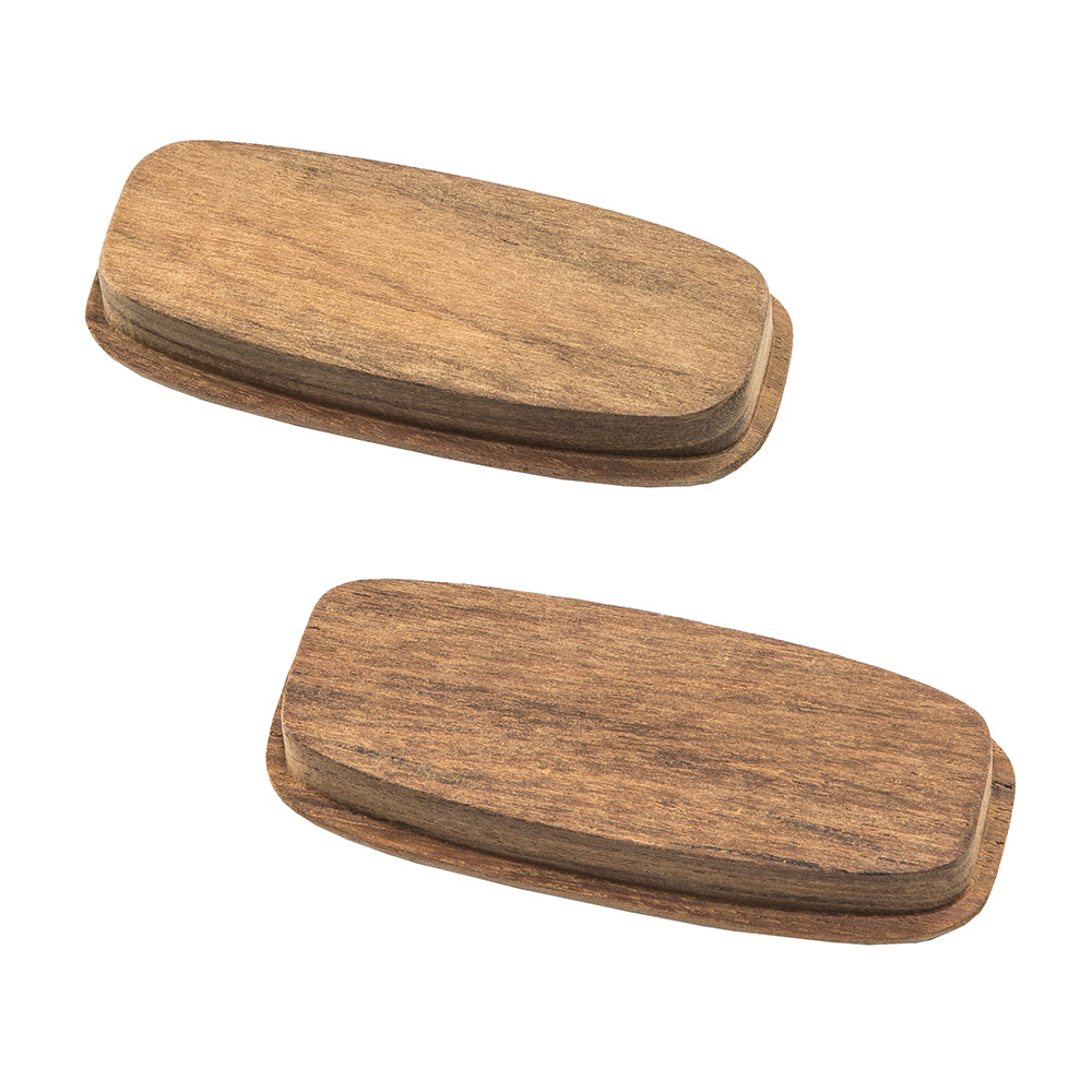 Whitecap Teak Rectangular Drawer Pull (3-1/4"L - 2 Pack)