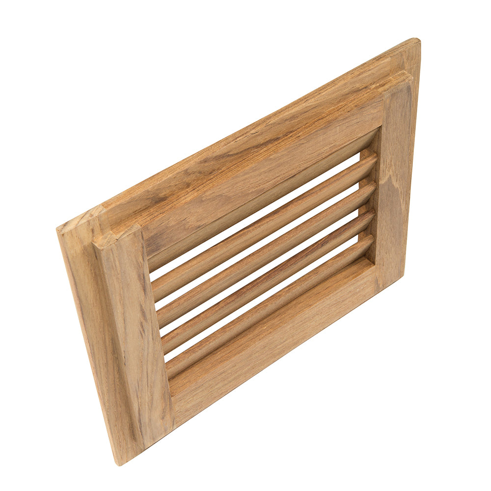 Whitecap Teak Louvered Insert (7-1/2" x 9-1/8" x 3/4")