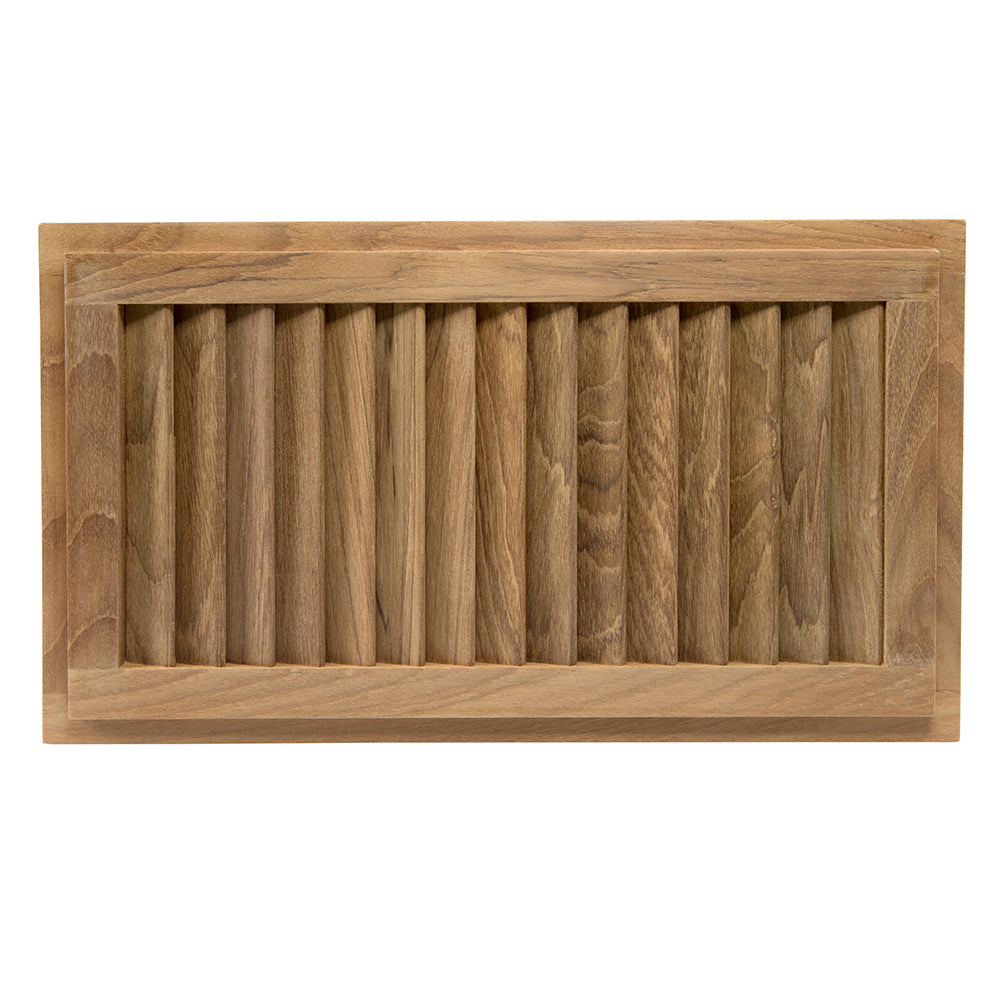 Whitecap Teak Louvered Insert (16" x 9-1/8" x 3/4")