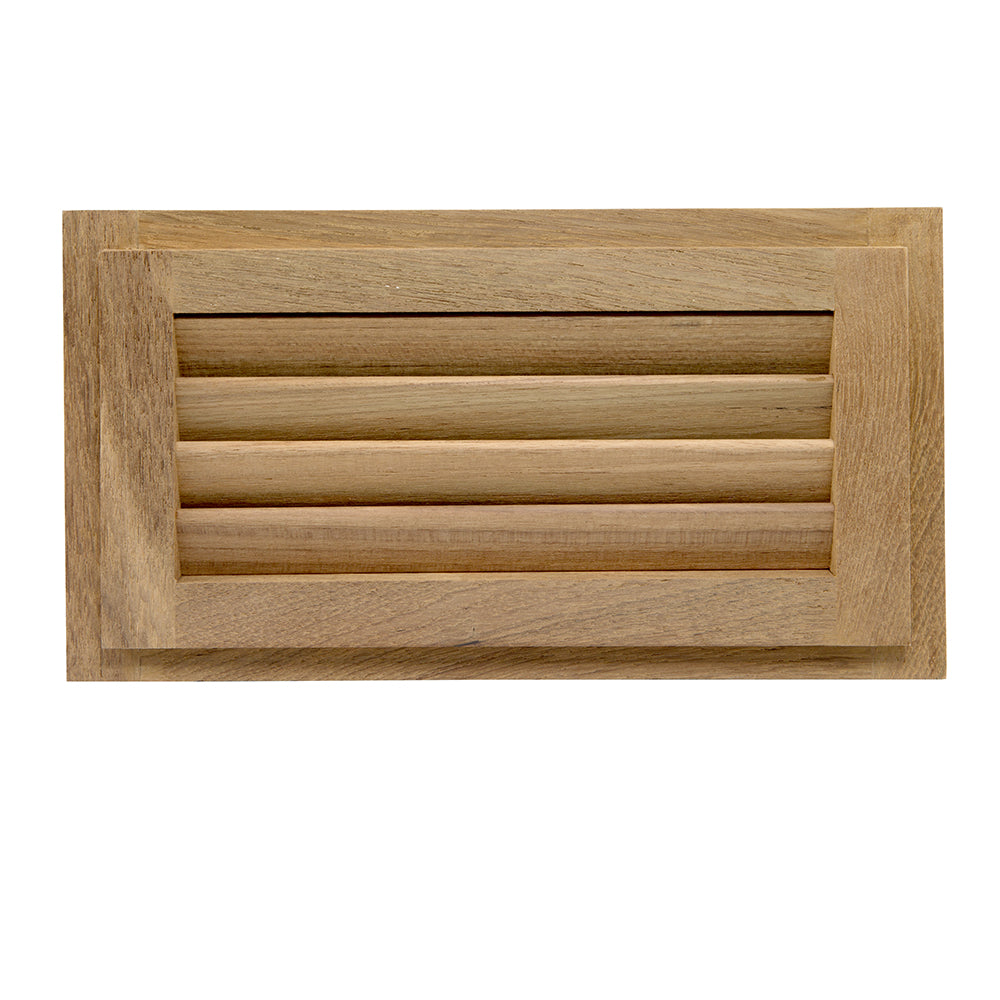 Whitecap Teak Louvered Insert (6-3/8" x 11-3/16" x 3/4")