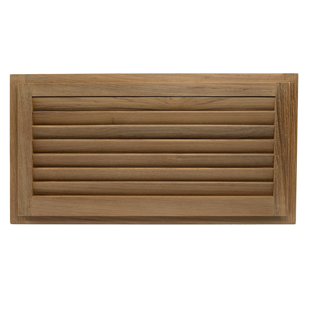 Whitecap Teak Louvered Insert (9-3/8" x 18" x 3/4")