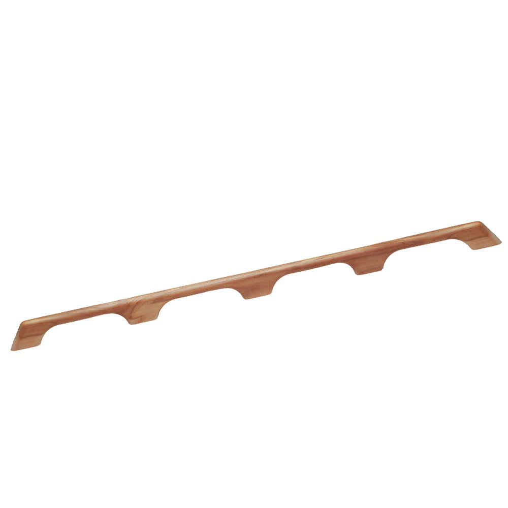 Whitecap Teak Handrail - 4 Loops (43"L)