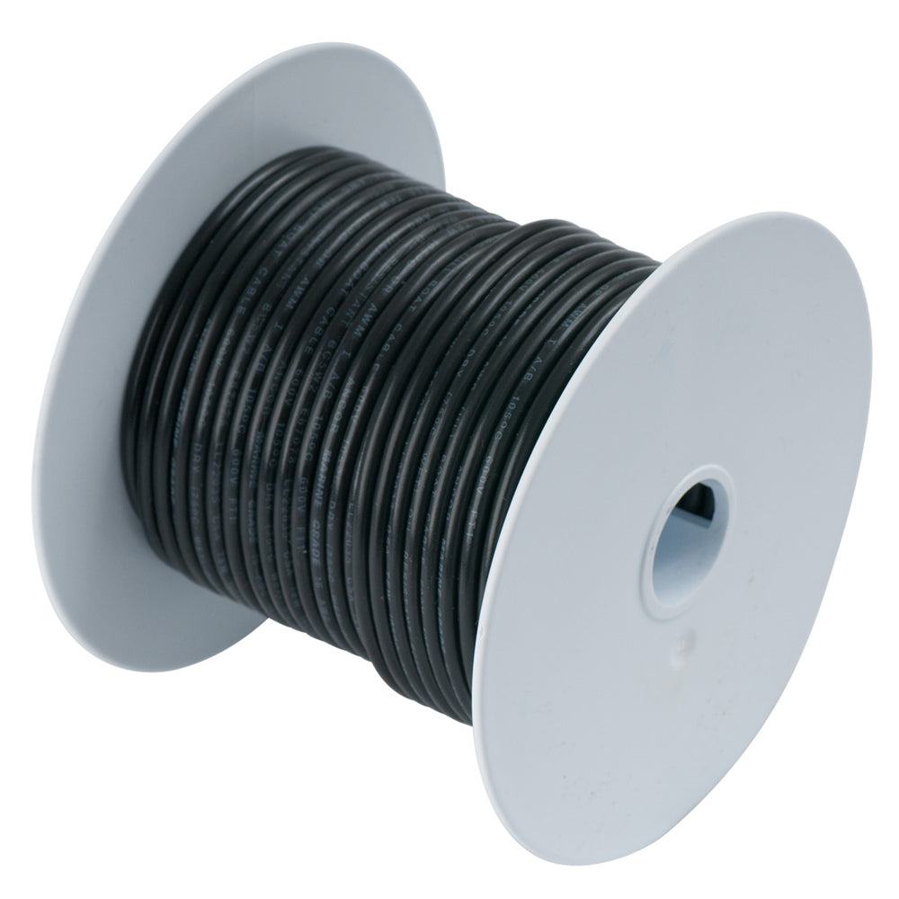 Ancor Black 14 AWG Tinned Copper Wire -500'