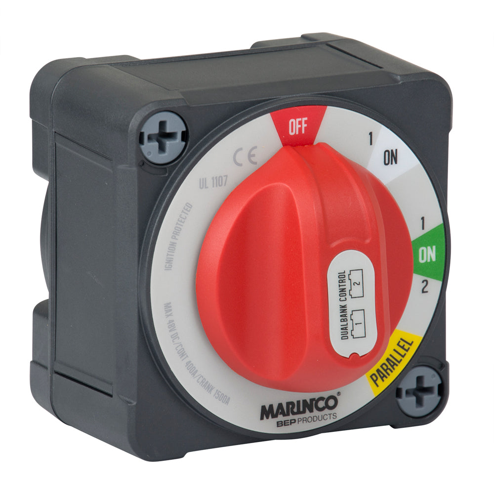 BEP Pro Installer 400a EZ-Mount Dual Bank Control Battery Switch- MC10