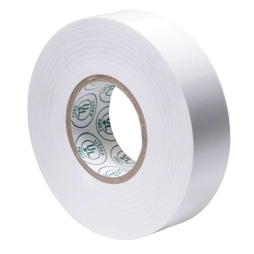 Ancor Premium Electrical Tape (3/4"x 66' White)