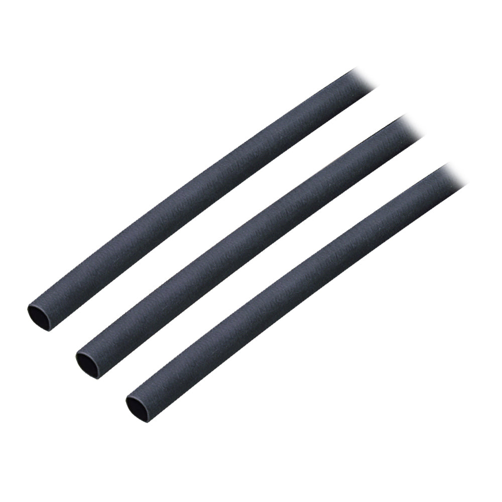 Ancor Adhesive Lined Heat Shrink Tubing (ALT) -3/16" x 3" -3-Pack -Black