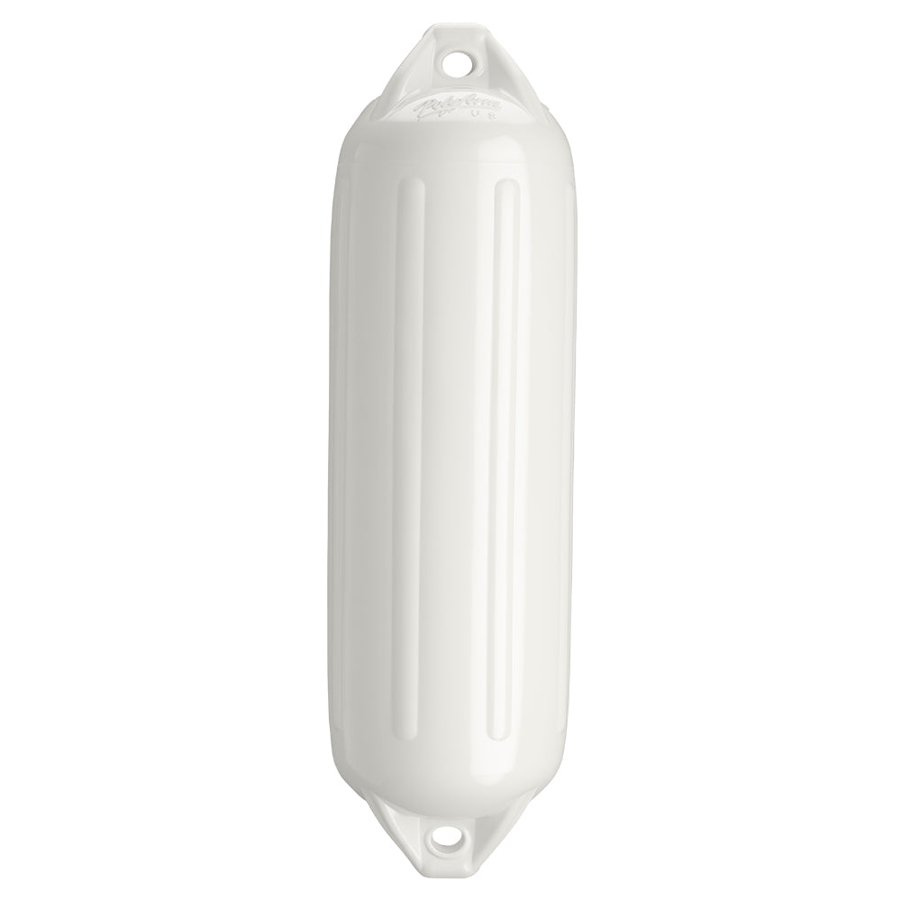 Polyform NF-4 Heavy Duty Twin Eye Fender (6.4" X 21.6" -White)