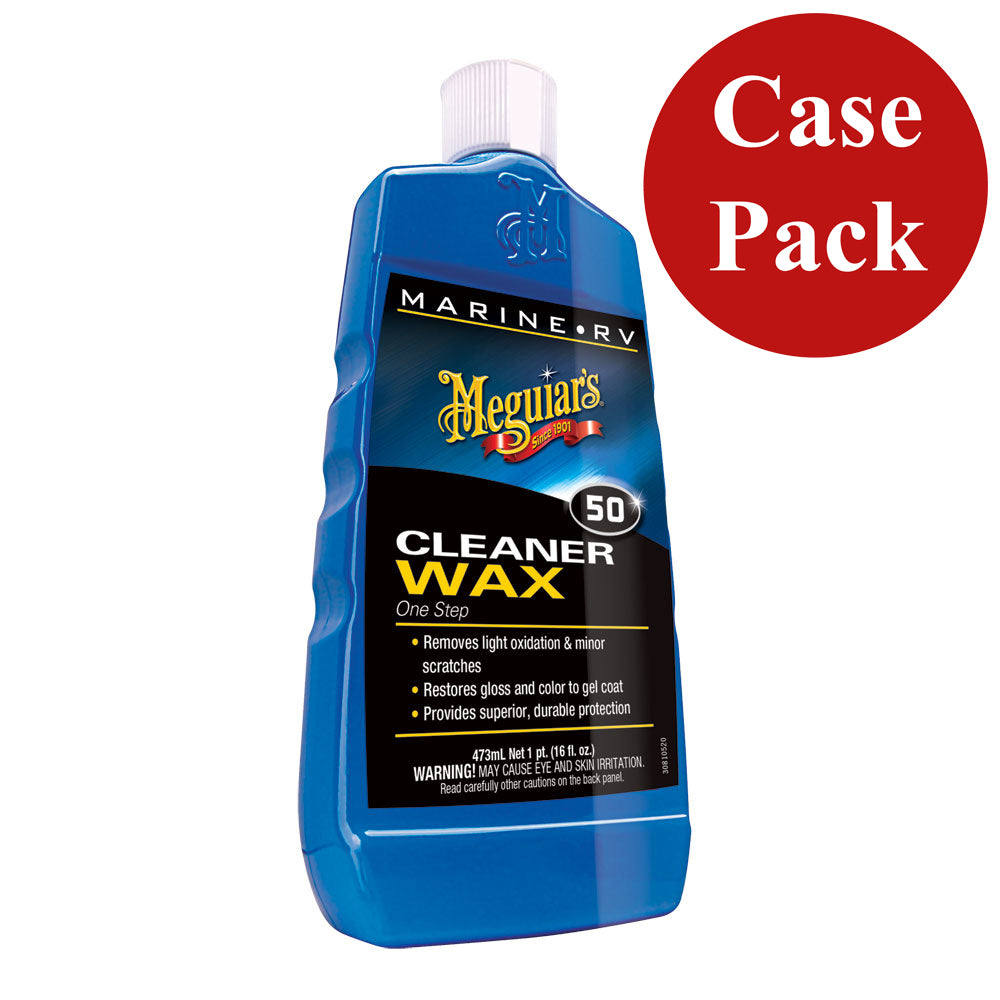 Meguiars Boat/RV Cleaner Wax (16 oz-Case of 6)