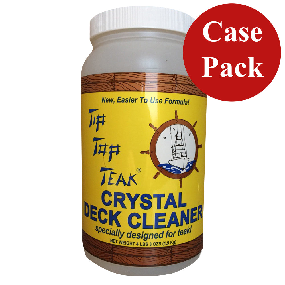 Tip Top Teak Crystal Deck Cleaner (Half Gallon-Case of 6)