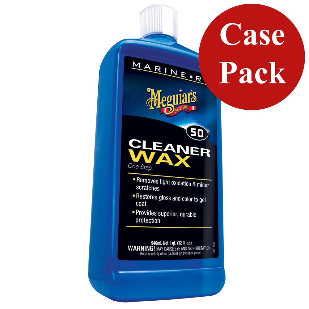 Meguiars Boat/RV Cleaner Wax (32 oz-Case of 6)