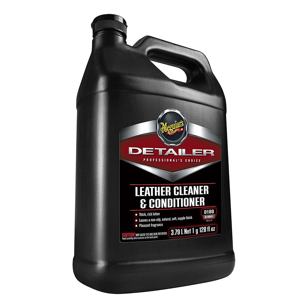 Meguiars Detailer Leather Cleaner Conditioner (1-Gallon)