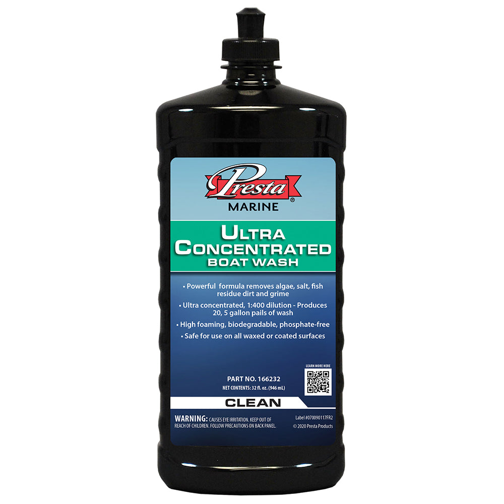Presta Marine Ultra Concentrated Boat Wash (32oz)