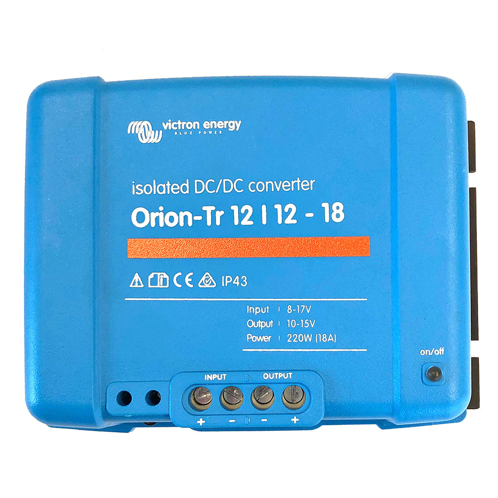 Victron Orion-TR DC-DC Converter (12 VDC to 12 VDC - 18AMP Iso)
