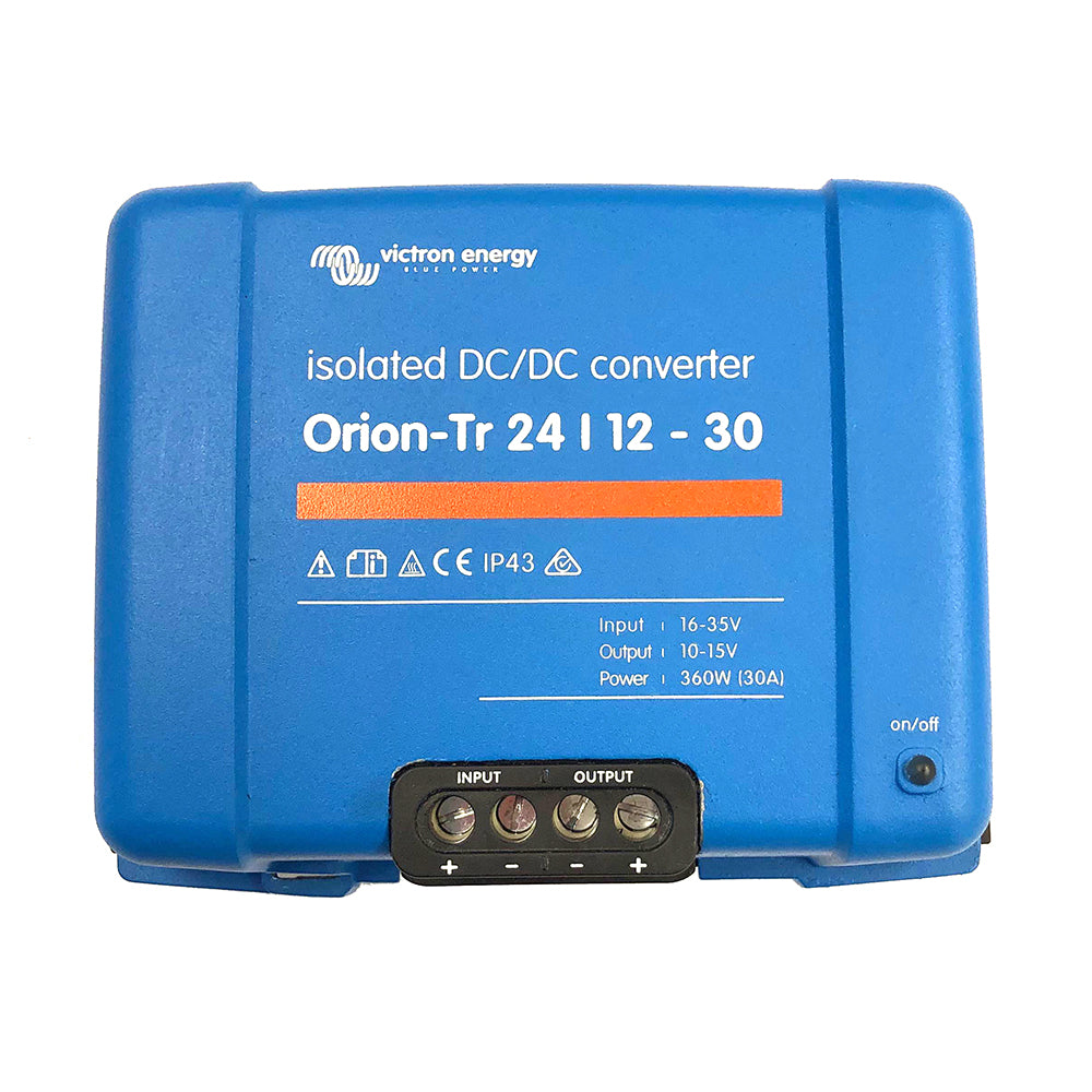 Victron Orion-TR DC-DC Converter (24 VDC to 12 VDC - 30AMP Iso)