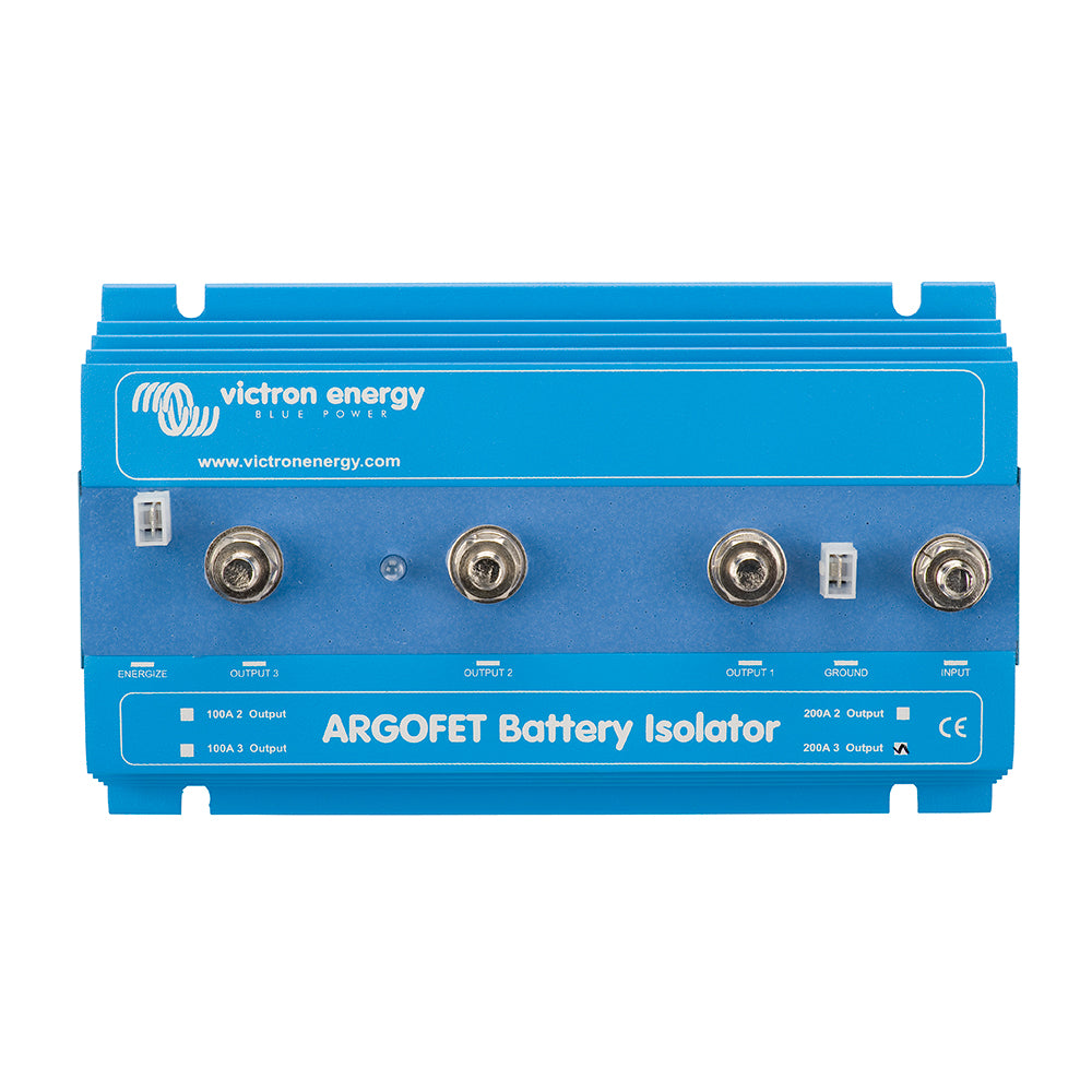 Victron Argo FET Battery Isolator 200-3 3 Batteries (200AMP) boat battery isolator