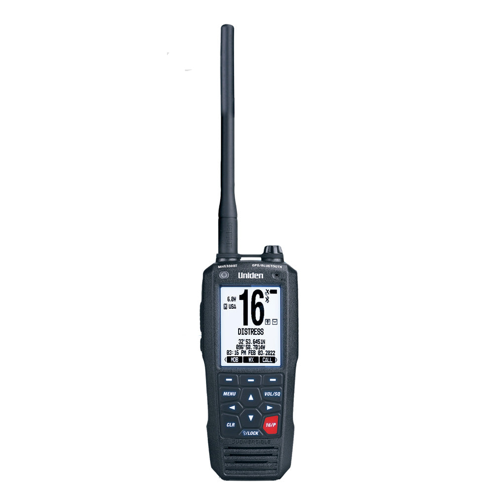 Uniden MHS338BT VHF Marine Radio (GPS Bluetooth)