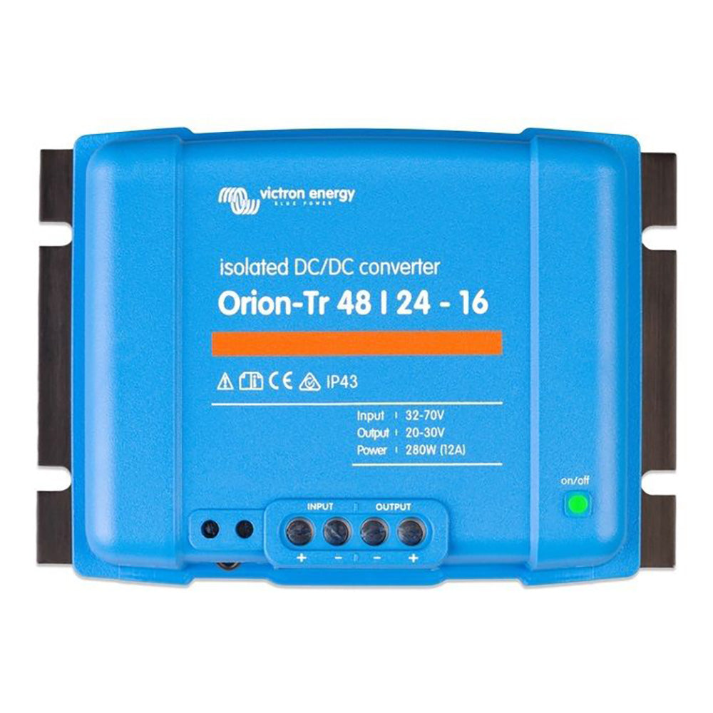 Victron Orion-TR DC-DC Converter (48 VDC to 24 VDC - 16AMP Isolated) DC to DC Converter