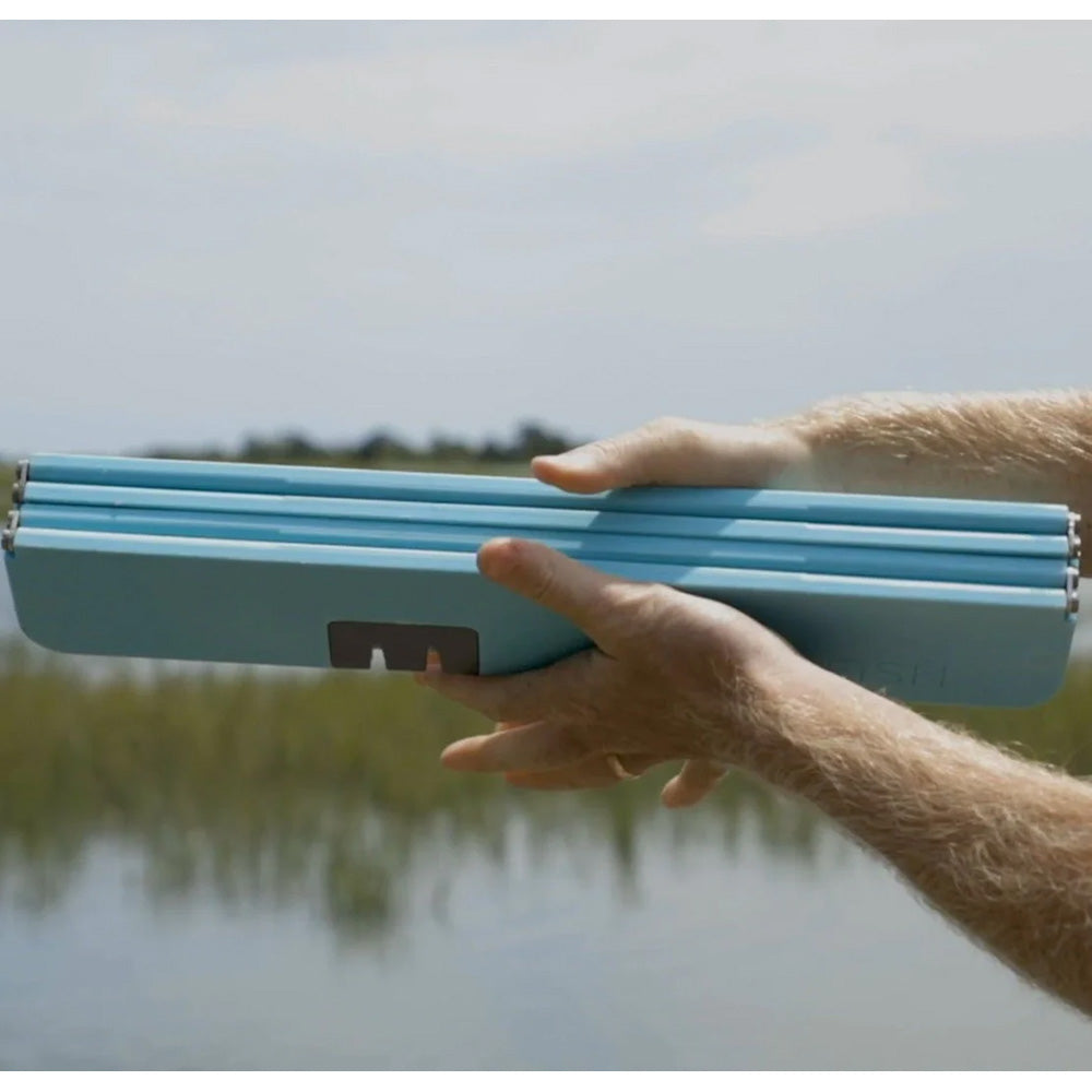 Toadfish XL Stowaway Folding Cutting Board w/Built-In Knife Sharpener