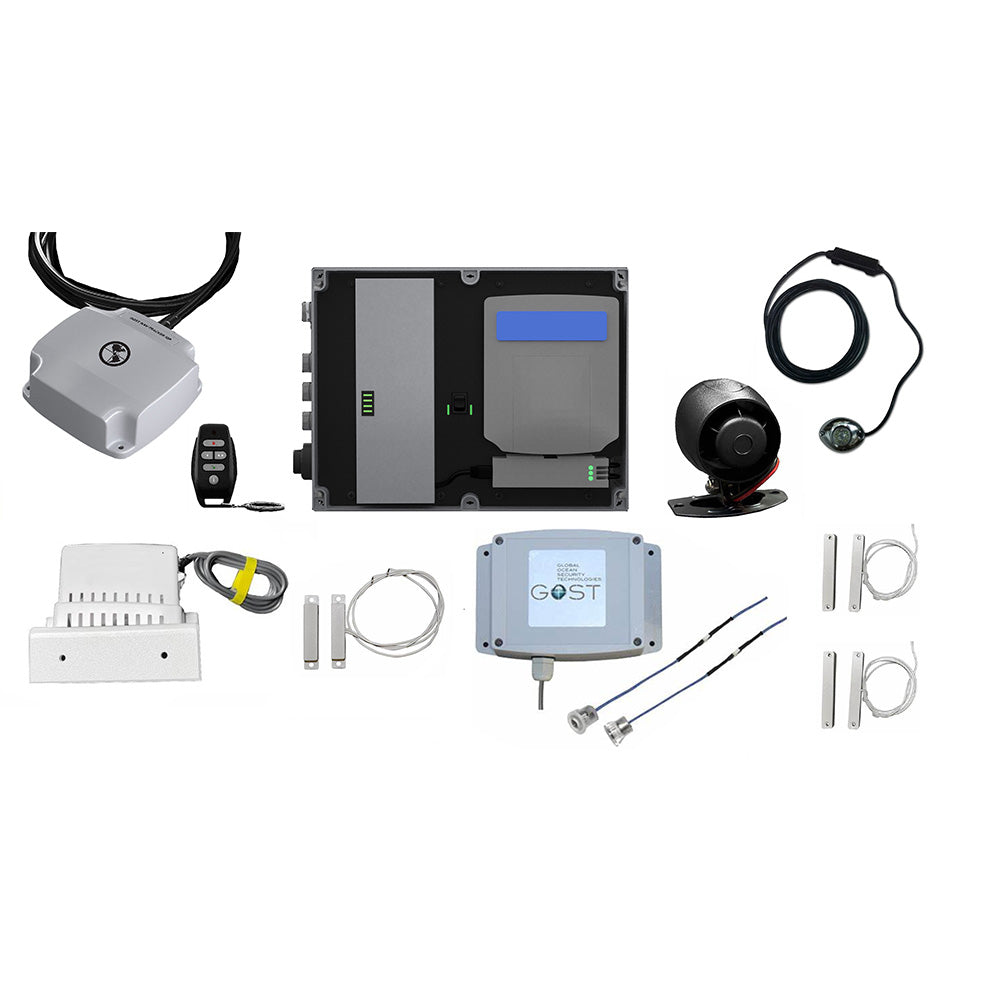 Hard-wired GOST security system complete with camera and accessories