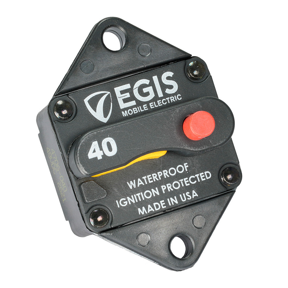 Egis 40A Panel Mount Circuit Breaker (285 Series) marine circuit breaker