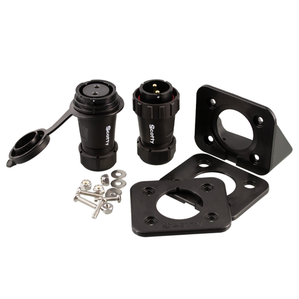 Scotty 2121 Marine Grade Plug  Socket - 12V [2121]