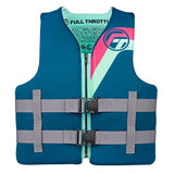 Full Throttle Adult Rapid-Dry Life Jacket - S/M - Aqua [142100-505-030-27]