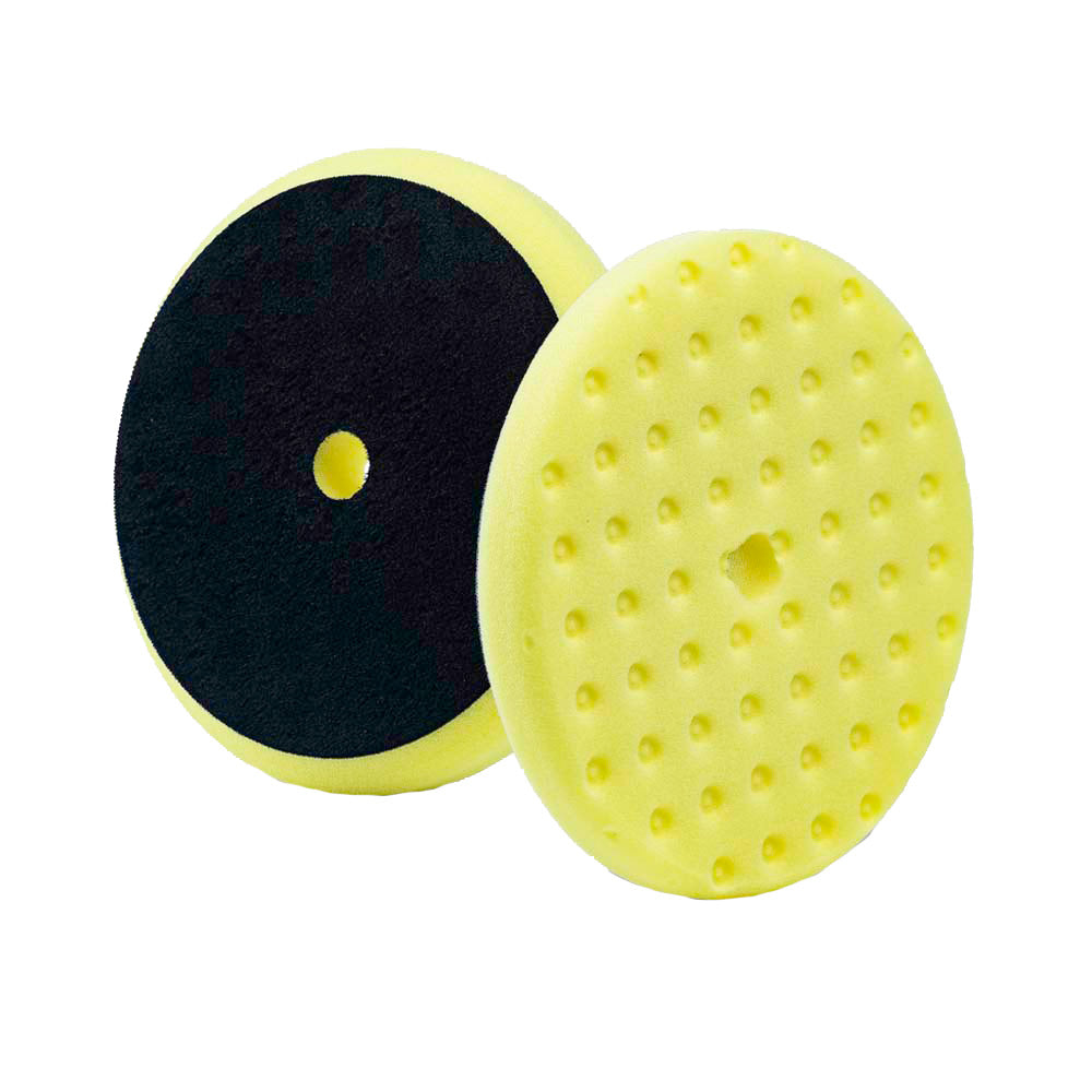 Lake Country Yellow Foam Cutting Pad with CCS Technology 8" x 1 1/4" [PR-54800-CCS-LC]