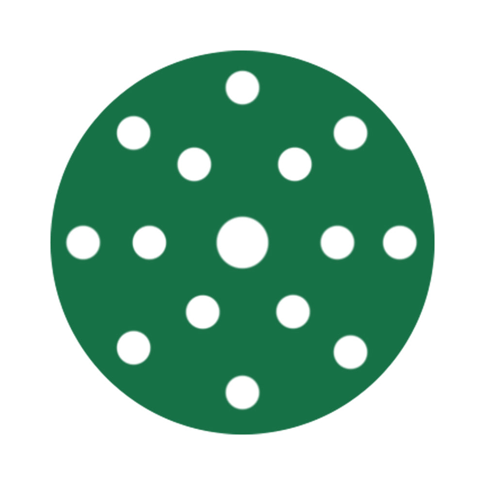 RUPES PROCUT Film Abrasive Discs 150mm (6") - 15 Holes - P320 Grit *Box of 50pcs [9.45FD320]