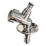 Flushmaster Quarter Turn Quick Connect Water Spigot - 45-Degree [SM-QCWS45]