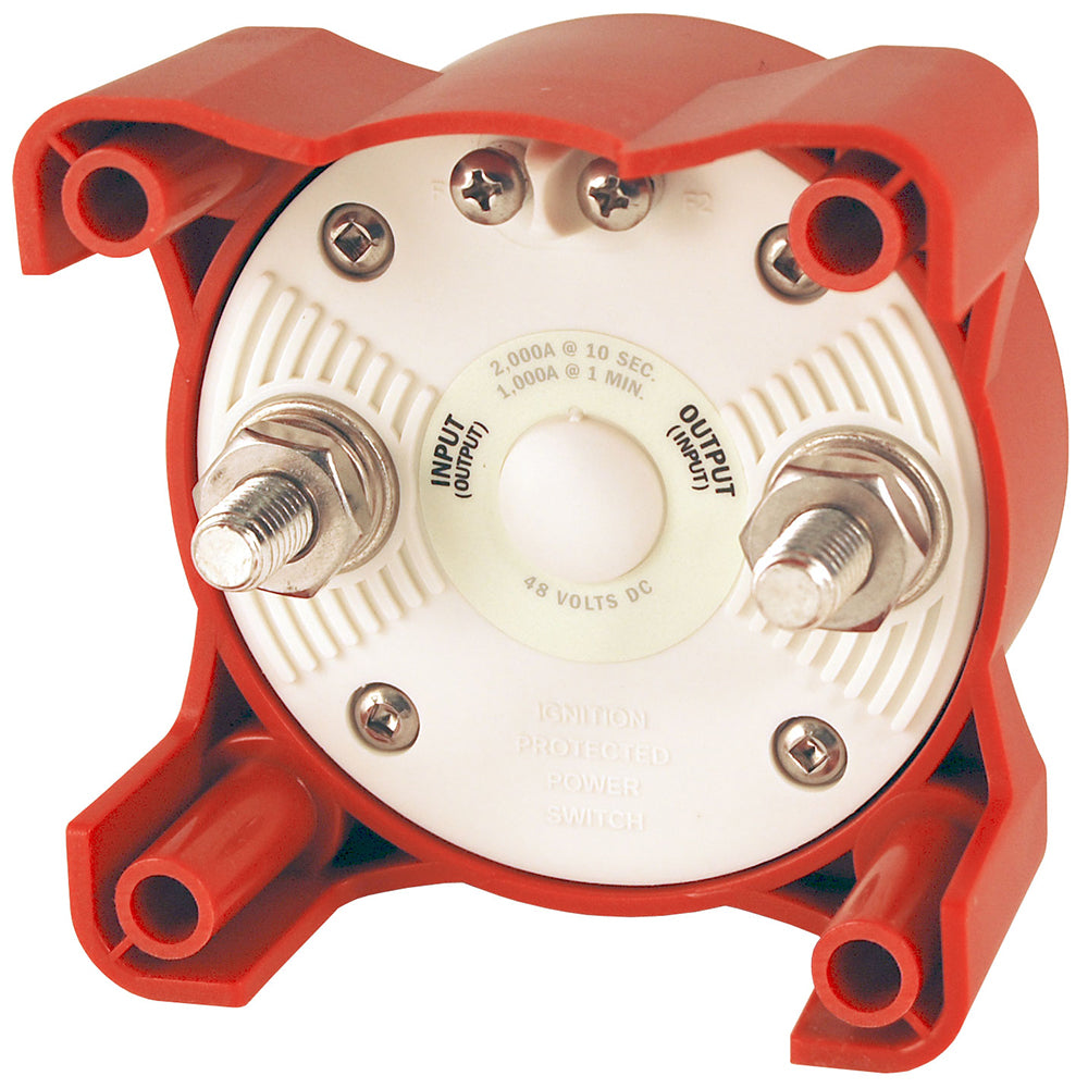 Blue Sea 9004e e-Series Battery Switch Single Circuit ON/OFF (w Alternator Field Disconnect)