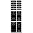 Blue Sea 8030 DC Panel Basic 30 Label Set [8030]