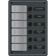 Blue Sea 8053 Slate Grey - 6 Position - Vertical [8053]