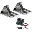 Lenco 16"x 12" Heavy Duty Performance Trim Tab Kit (w/LED Indicator Switch Kit)