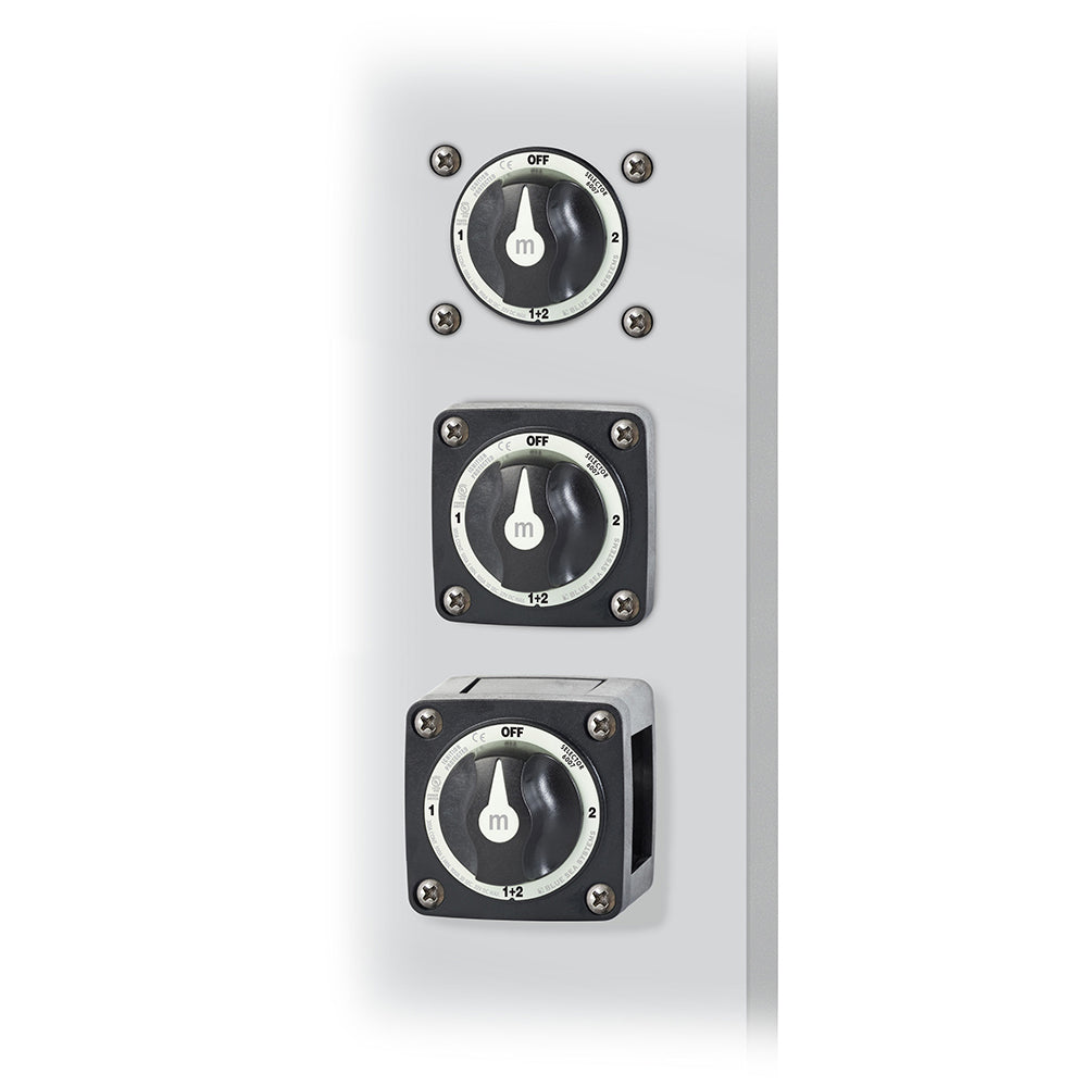 Blue Sea 6007200 Battery Switch Mini (4 Position- Black)