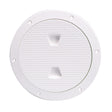 Beckson 6" Non-Skid Screw-Out Deck Plate (White)