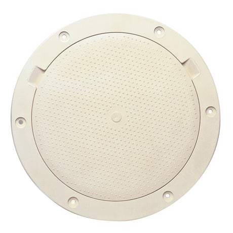 Beckson 8" Non-Skid Pry-Out Deck Plate (Beige)