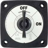 Blue Sea 6005200 Battery Switch Single Circuit ON-OFF (Black)