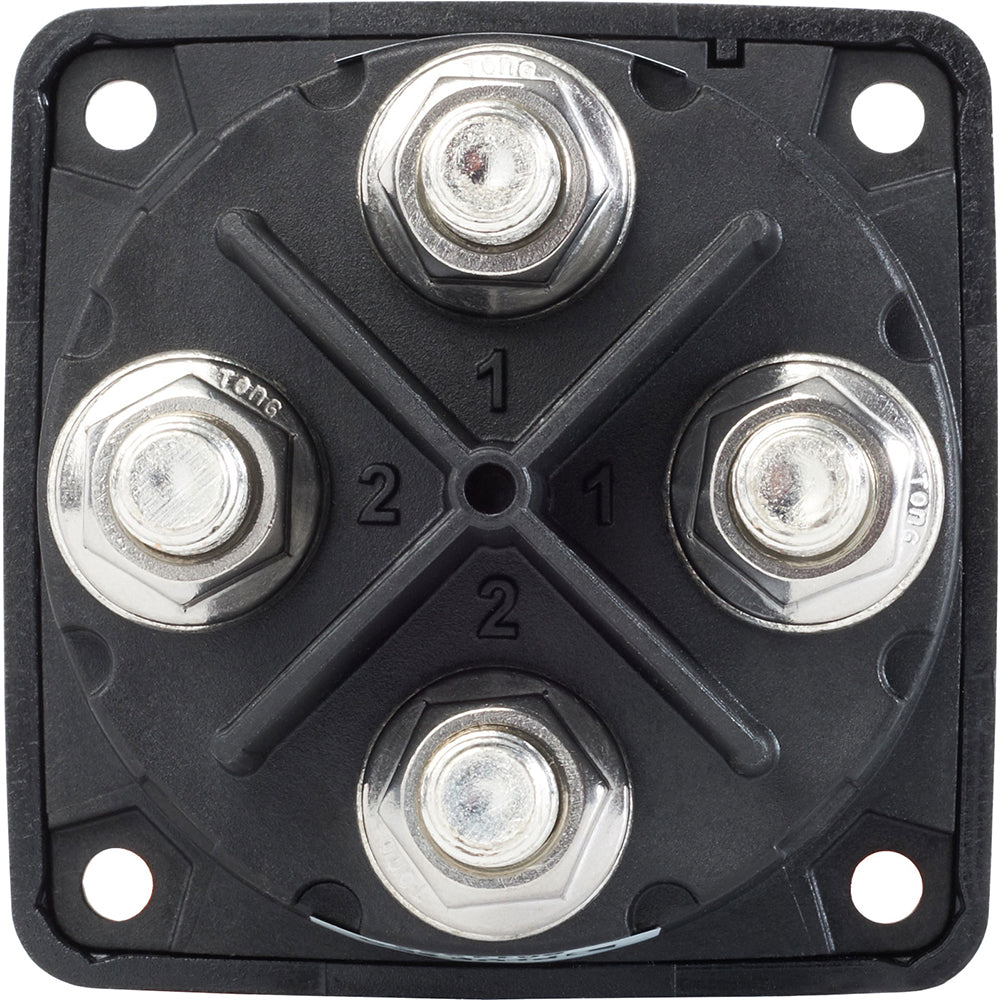 Blue Sea 6011200 m-Series Battery Switch Dual Circuit Plus (Black)