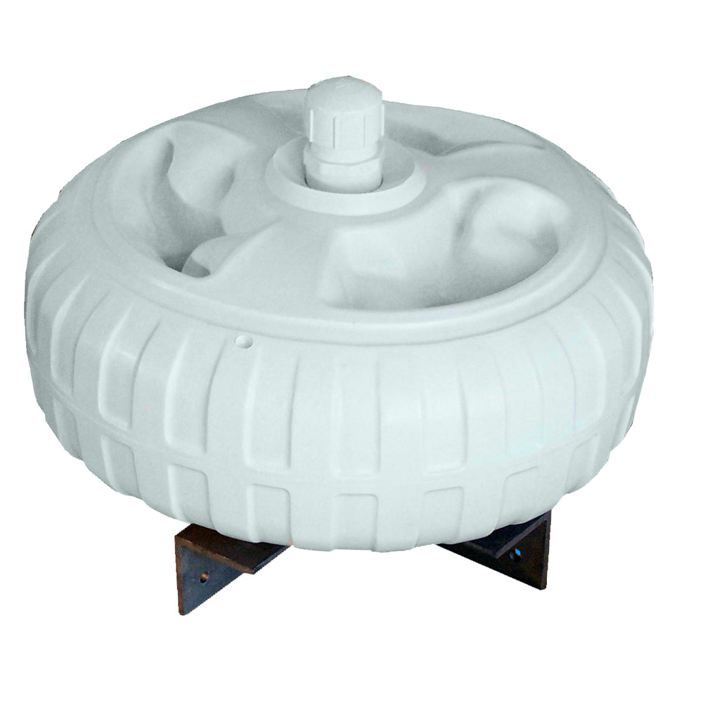 Dock Edge Inflatable Dock Wheel (18" White)