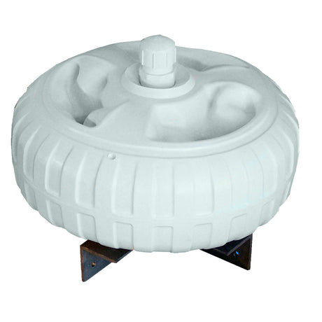 Dock Edge Inflatable Dock Wheel (18" White)