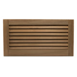 Whitecap Teak Louvered Insert (9-3/8" x 18" x 3/4")