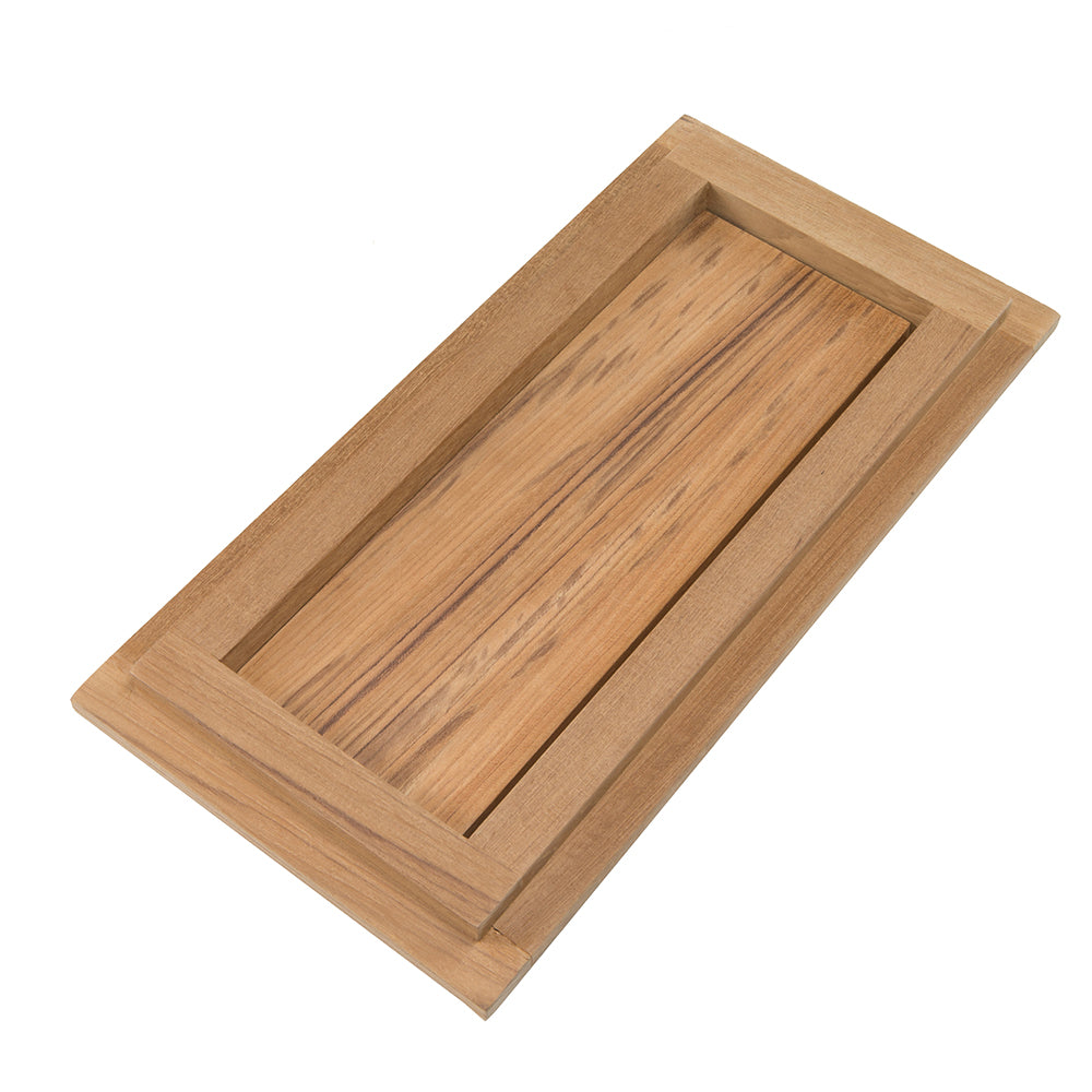 Whitecap Teak Drawer/Door Front & Frame (12"W x 6"H)