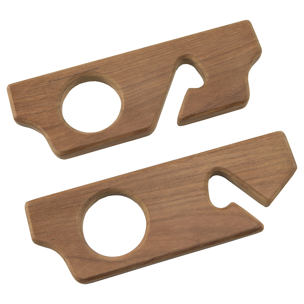Whitecap Teak Two-Rod Storage Rack (Pair)